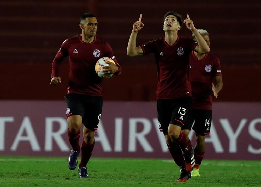 Lanús goleó a La Equidad (4-1). EFE