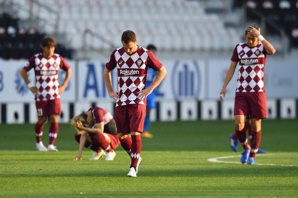 El Vissel Kobe no tuvo piedad del equipo de Milagros Martínez. EFE
