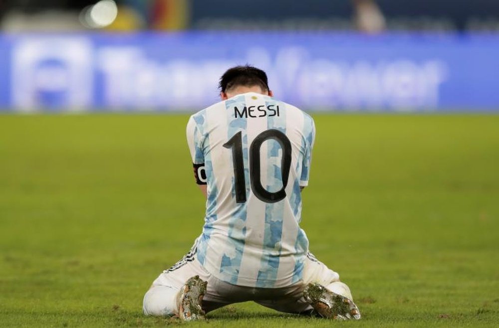 La prensa española elogió a Messi y Argentina. EFE