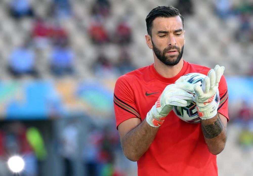 Rui Patrício, en la Roma por Mou. EFE