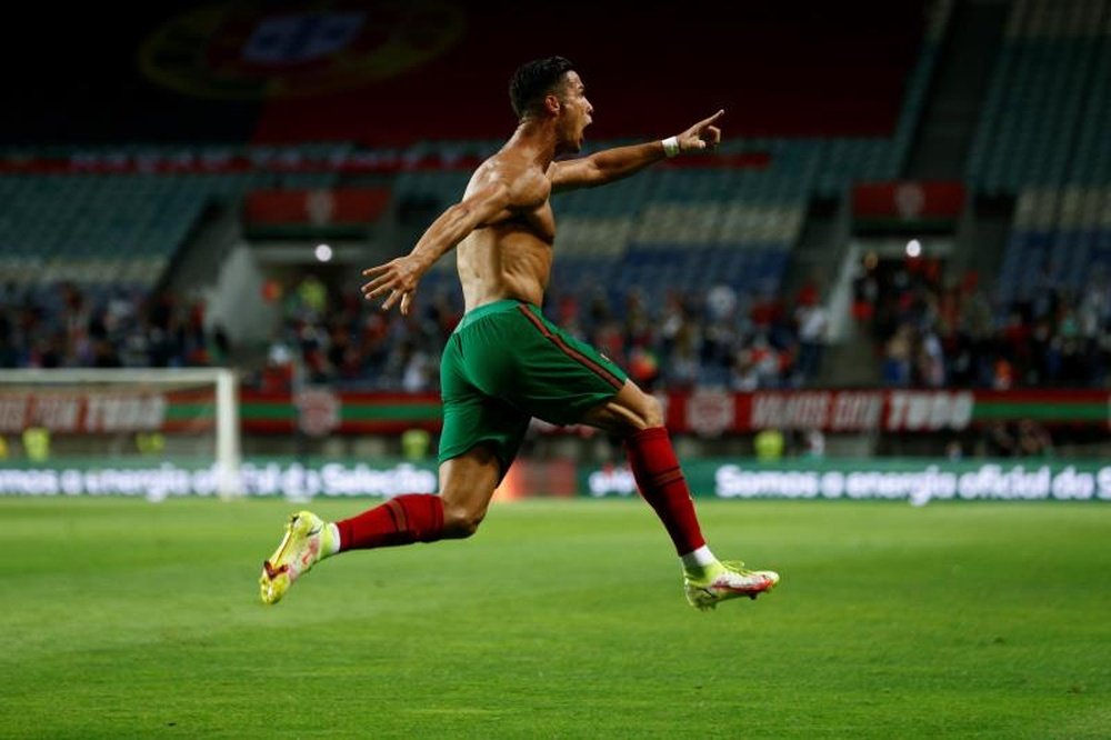 Ronaldo le dio la victoria a Portugal. EFE