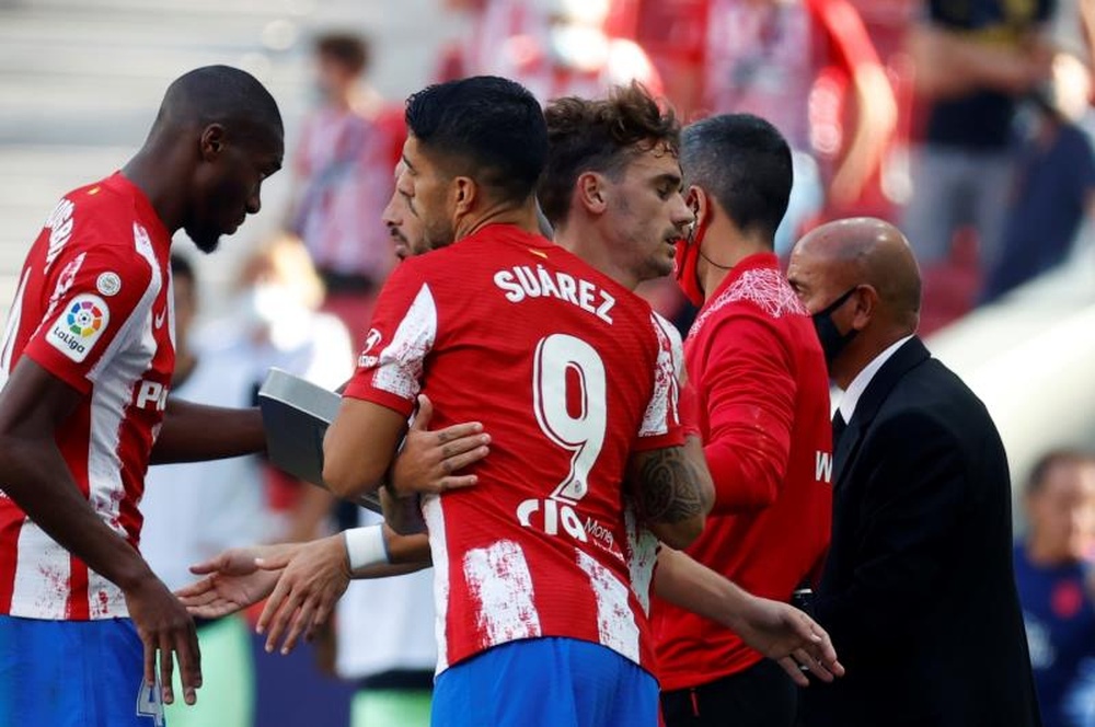 La pieza de Griezmann, sin encaje en el puzle del Cholo. EFE