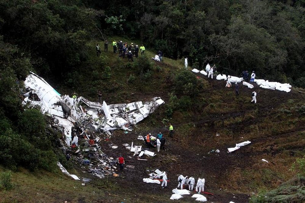 Detuvieron en Brasil a una boliviana investigada por el accidente de Chapecoense. EFE