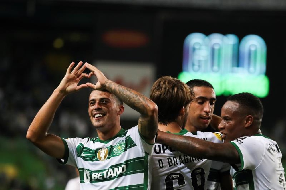 El Sporting CP encadena dos victorias consecutivas en la Liga Portuguesa. EFE
