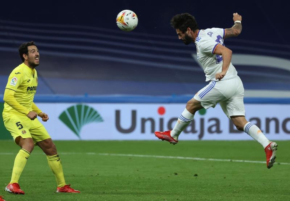 Parejo analizó el empate en el Bernabéu. EFE