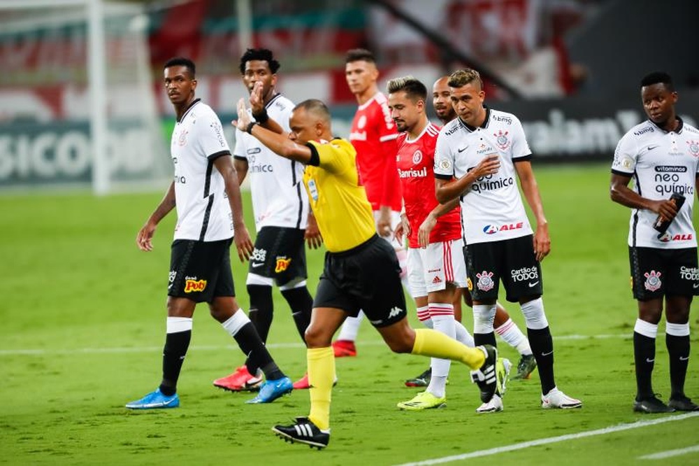 El Corinthians-Bahía fue el primer partido del cuadro paulista con público desde 2020. EFE/Archivo