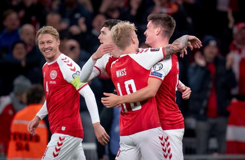 Dinamarca venció 1-0 a Austria. EFE