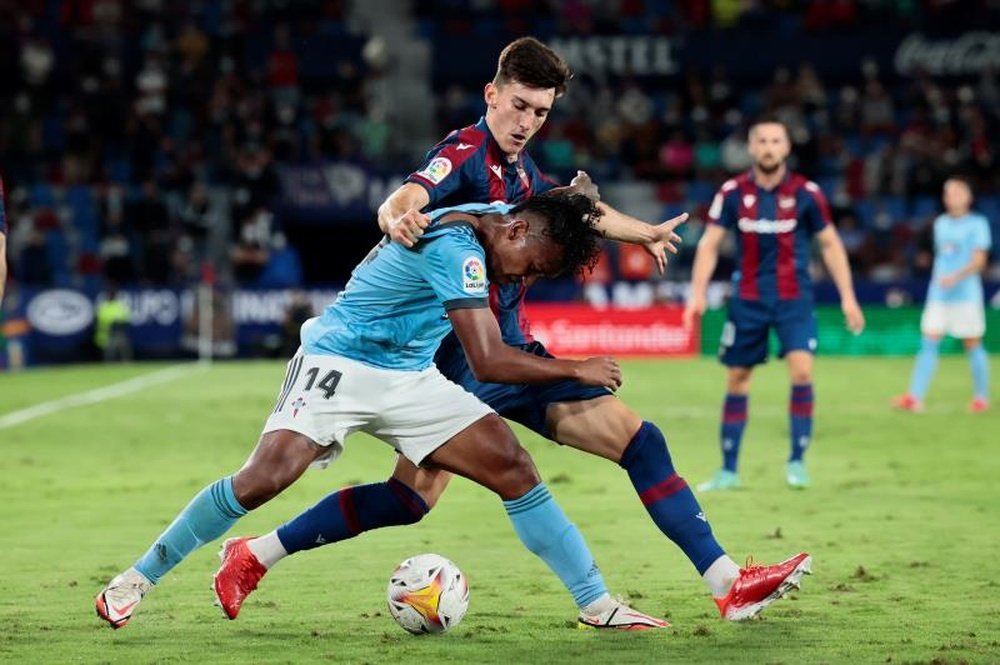 Tapia es un hombre clave en el Celta de Coudet. EFE