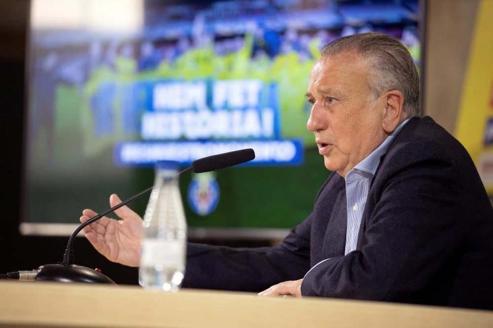 Roig espera que el Villarreal siga creciendo. EFE