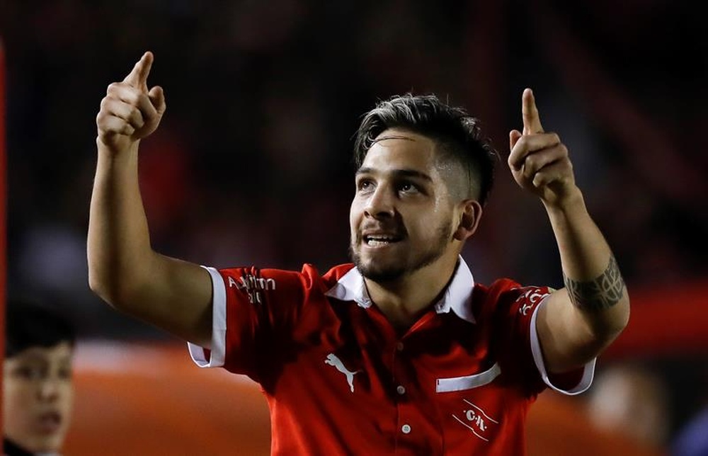 Martín Benítez no está teniendo los minutos que esperaba en Sao Paulo. EFE/Archivo