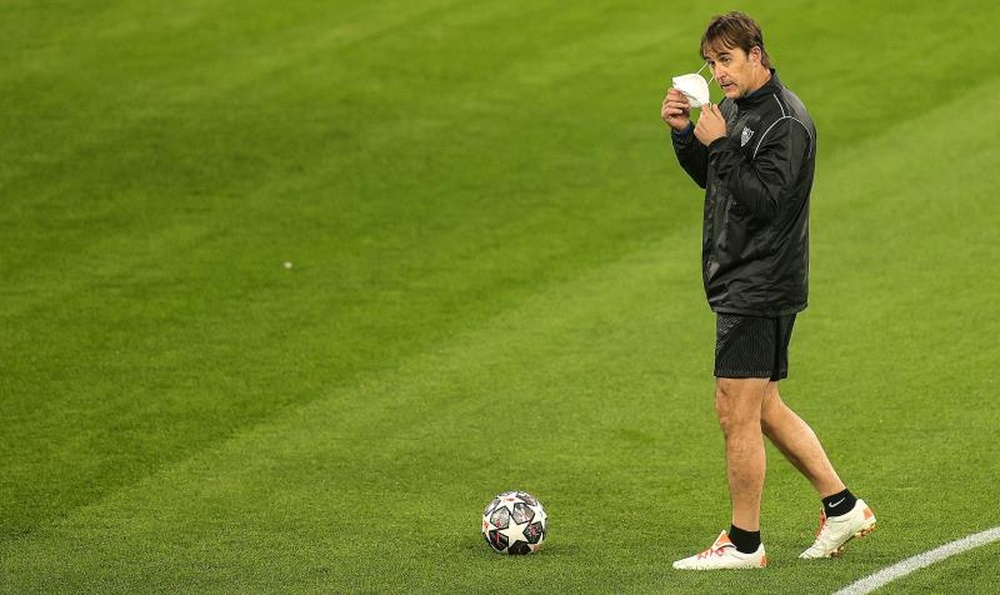 Lopetegui recuperó a seis internacionales pero no a Koundé. EFE/Friedemann Vogel