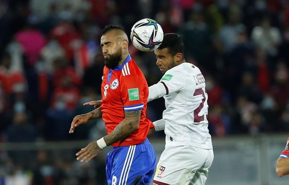 Chile venció a Venezuela con contundencia. EFE