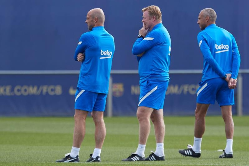 El Barça vuelve al completo, a excepción de Dest. EFE/Alejandro García