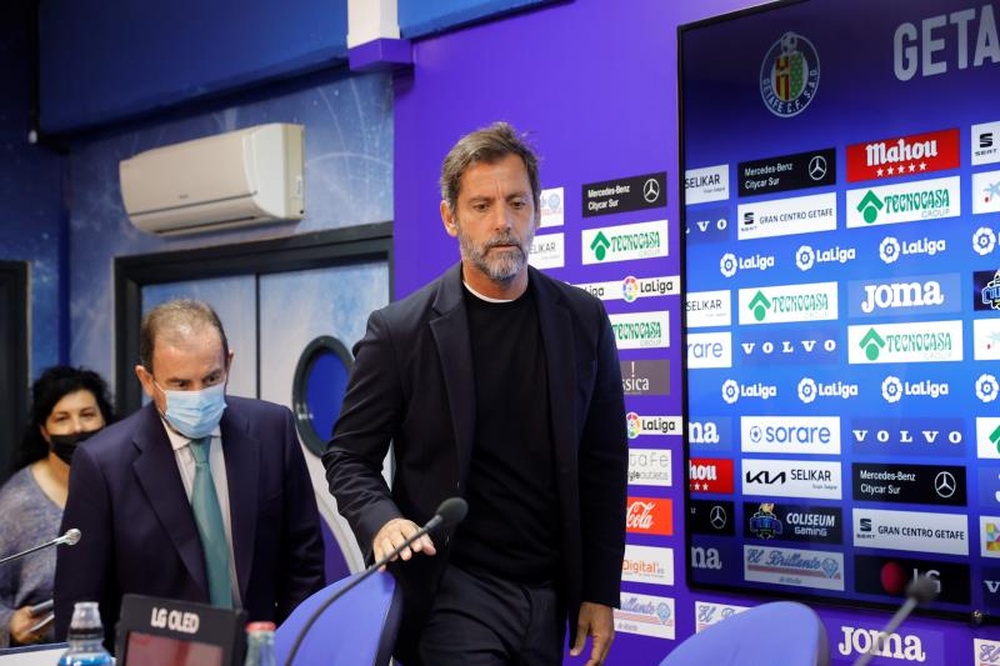 Quique Sánchez Flores tiene claro por dónde dar la vuelta a la situación. EFE/Zipi