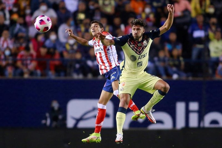 El América le ganó 0-1 a Atlético San Luis. EFE