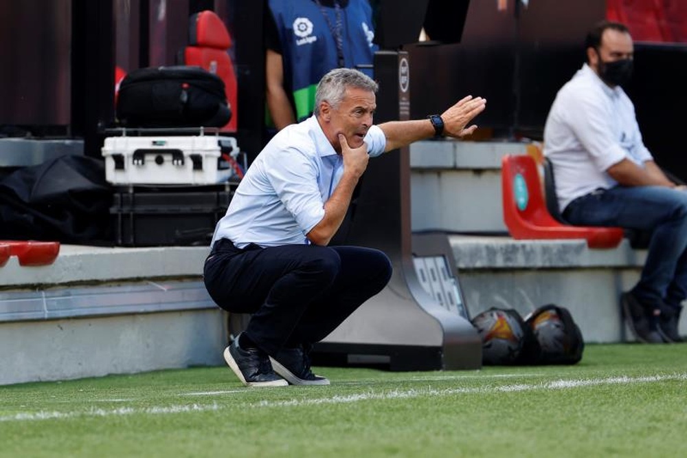 El Elche perdió en Vallecas. EFE/JJ Guillén