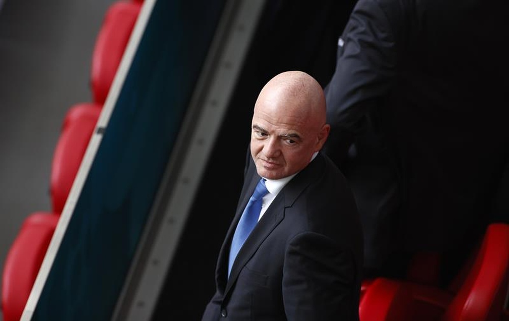 Infantino concluyó su visita a Ecuador. EFE
