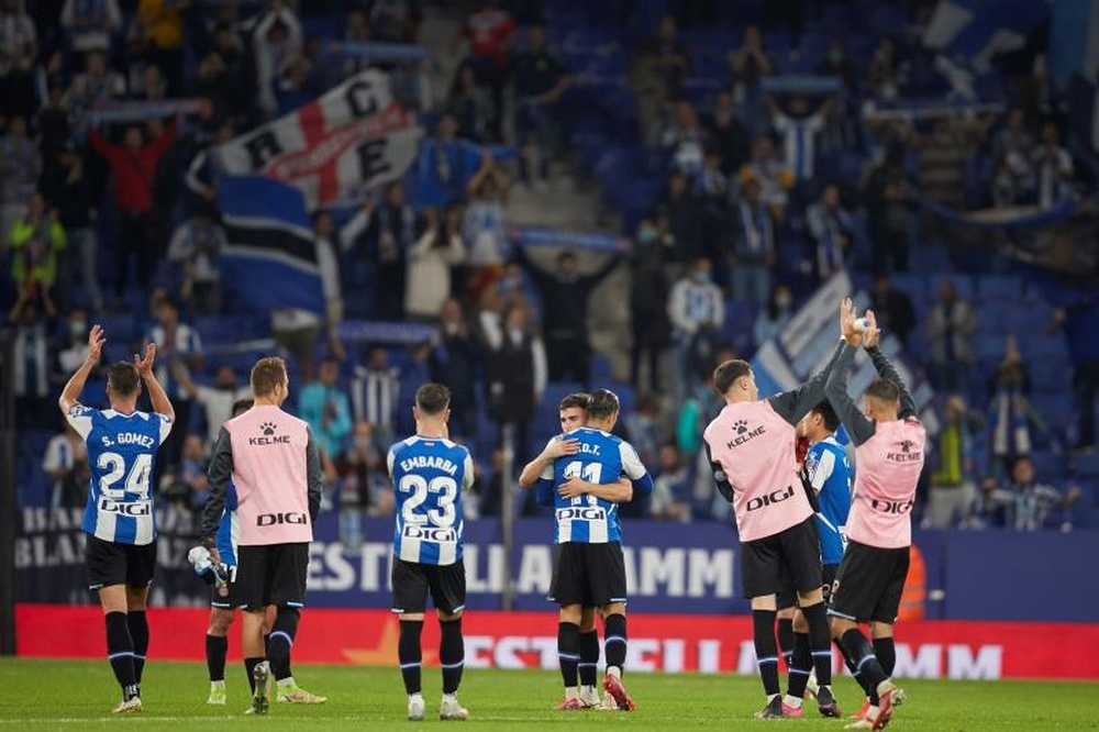 Sólido triunfo 'perico' ante el Cádiz. EFE