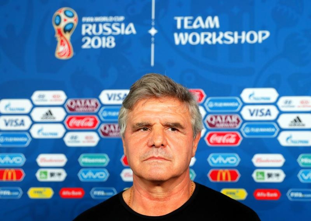 Celso Otero defendió al cuerpo técnico de Uruguay. EFE