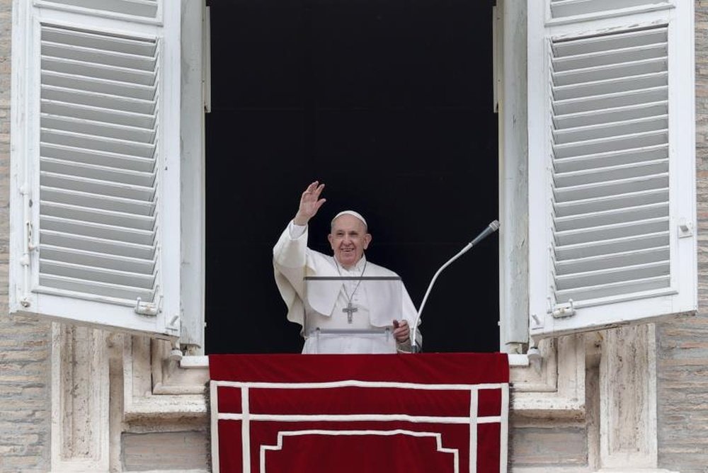 El Papa elogió la figura de Messi. EFE