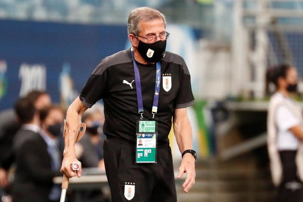Tabárez dio la prelista de convocados. EFE