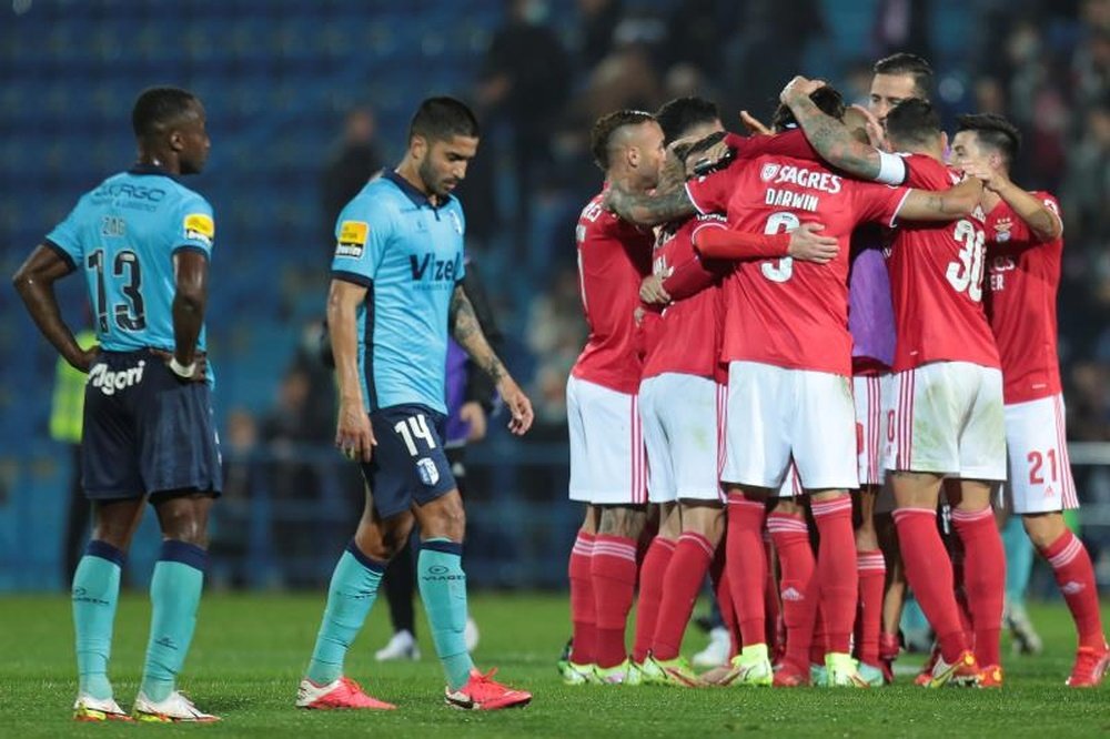Benfica venció en su partido. EFE