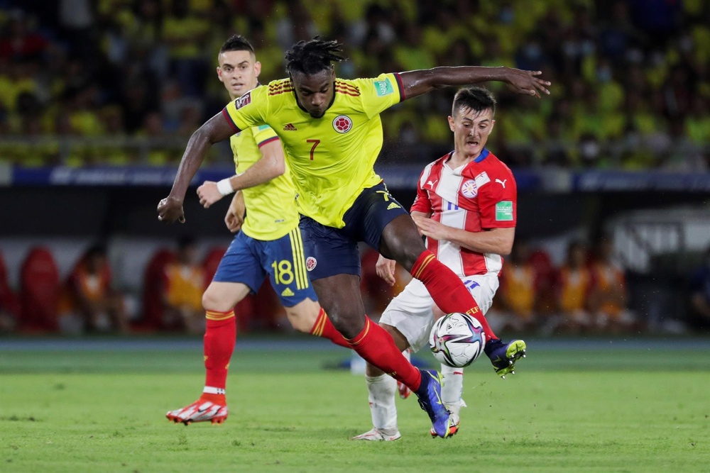 Paraguay empató ante Colombia. EFE