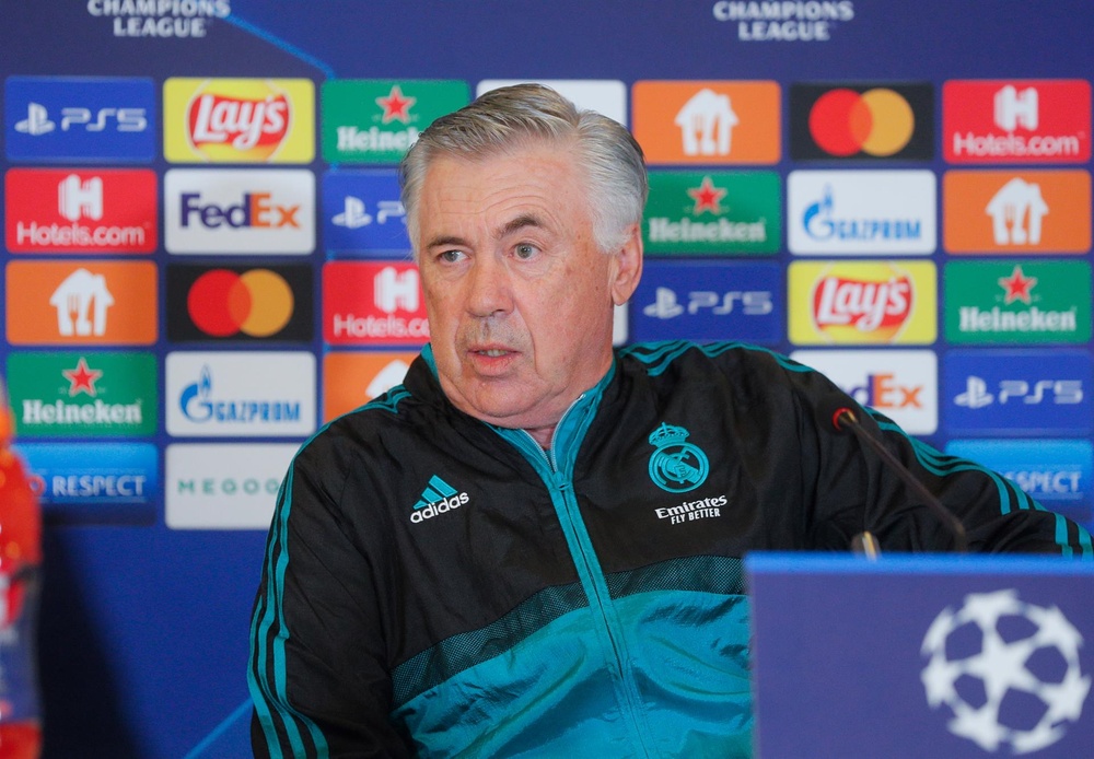 Ancelotti se quejó de la carga de partidos. EFE