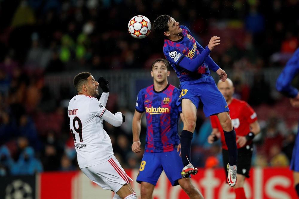 El Barça no pudo pasar del empate 0-0 ante el Benfica. AFP