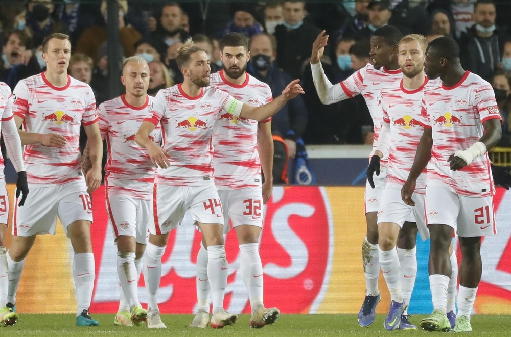 El Rb Lepizig venció 0-5 ante el Brujas. EFE