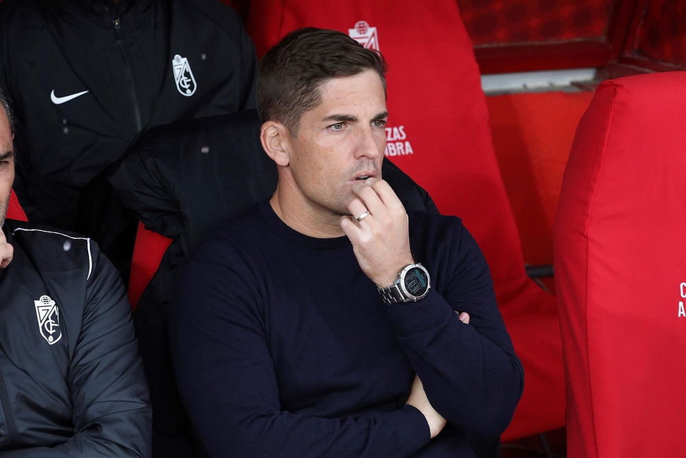 Robert Moreno prevé un partido igualado ante el Athletic. EFE