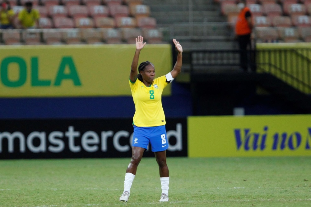 Formiga se despide de la Selección Brasileña. EFE
