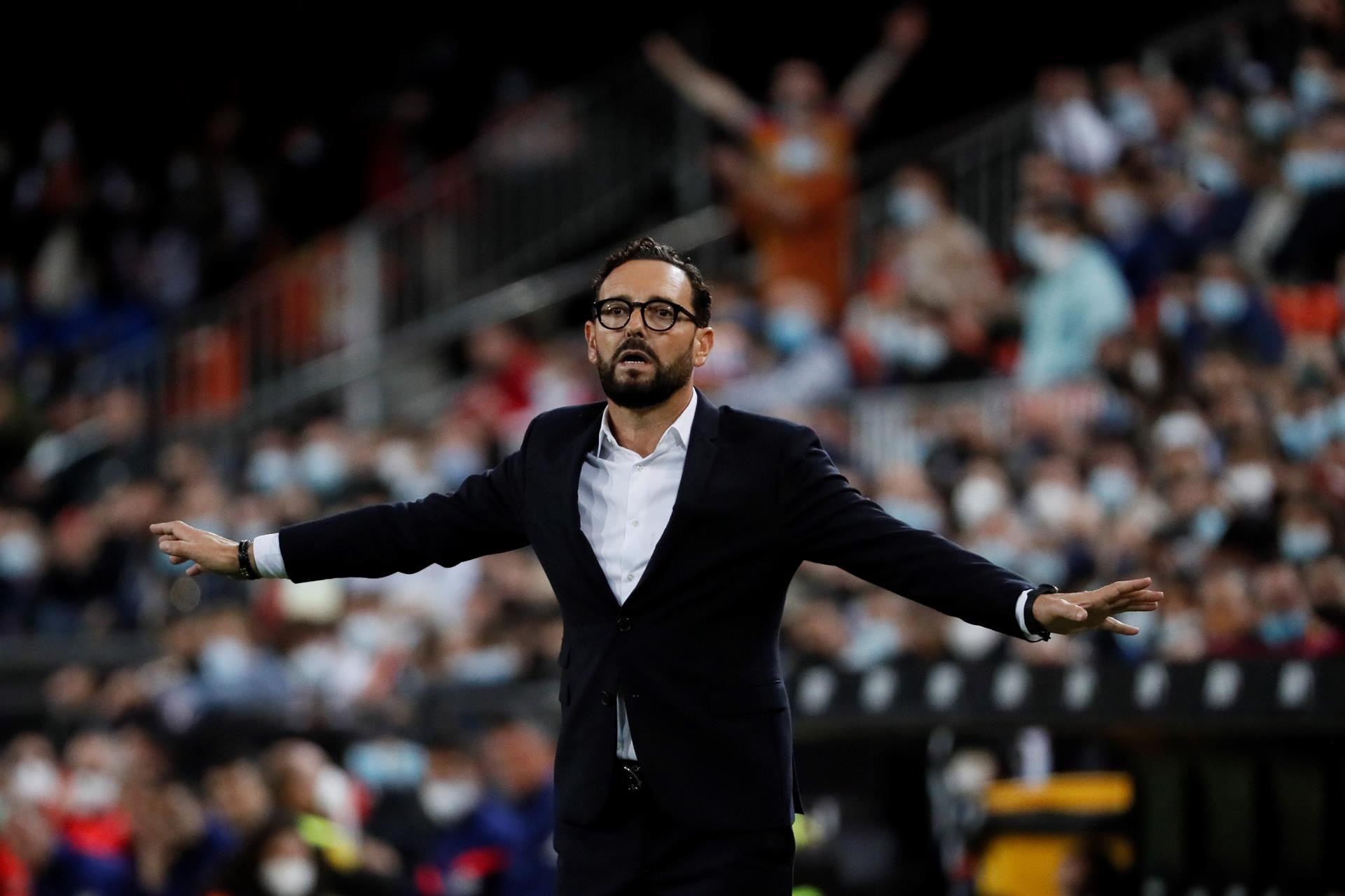 Bordalás, indignado por el rechazo de LaLiga para no jugar en Nochevieja