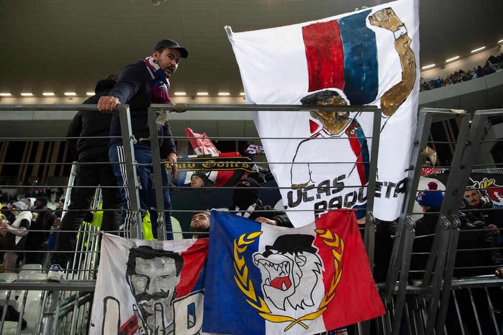 Prohibidos los desplazamientos para los hinchas del Lyon. EFE