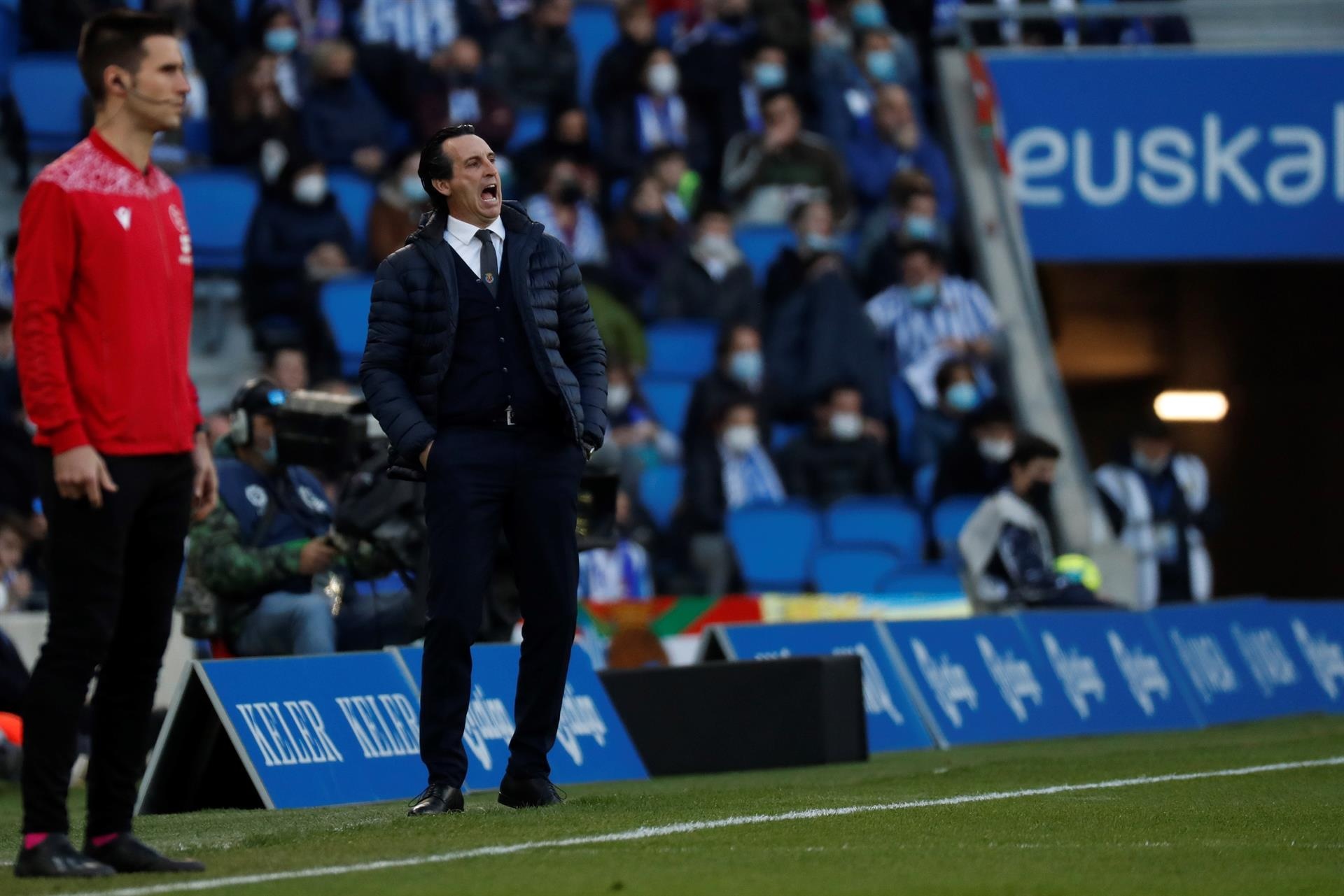El técnico del Villarreal acumula tres triunfos consecutivos en Liga. EFE