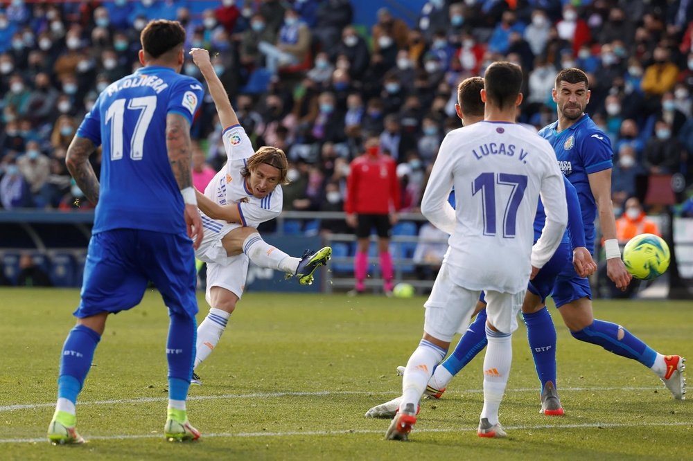 Varios uruguayos, en el Getafe de Quique Sánchez Flores. EFE