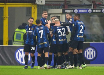El Inter se salva en la prórroga ante el Empoli y se mete en cuartos. EFE