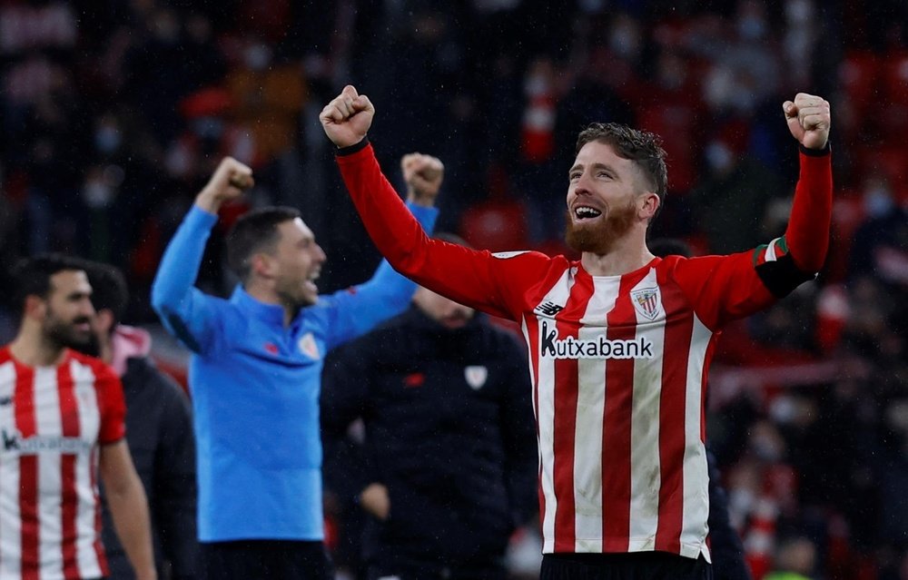 Muniain se salió ante el Barcelona. EFE