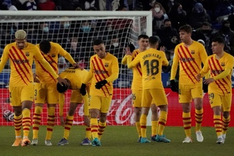 Las dudas del Barça arriba: ya ha utilizado a 18 atacantes. EFE