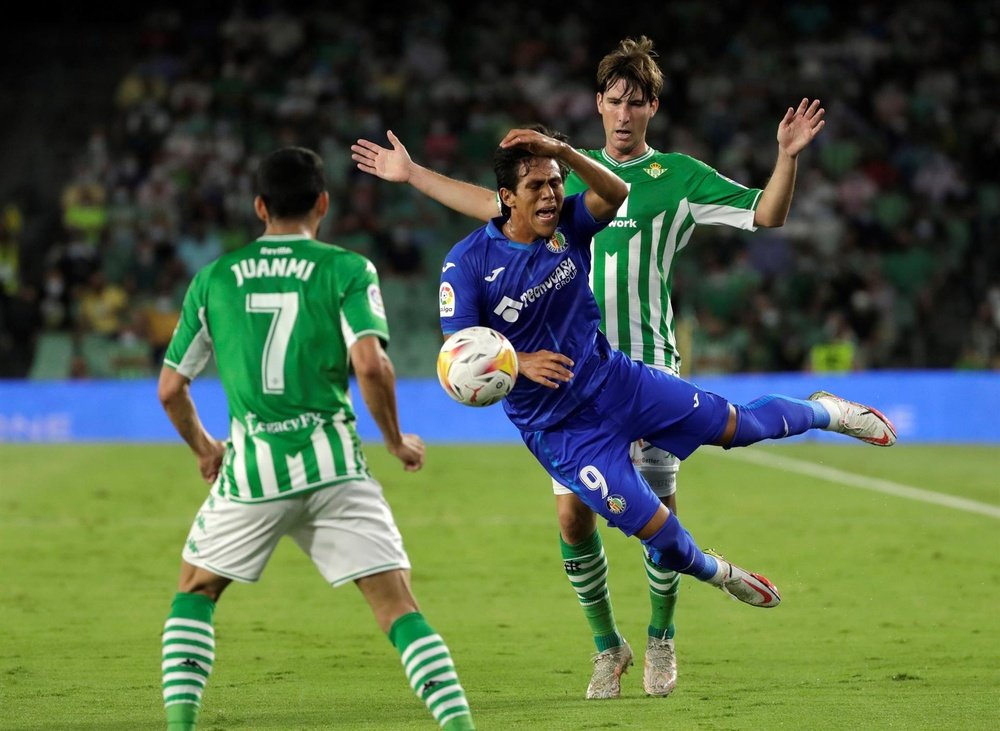 El Getafe da de baja a Macías de LaLiga. EFE