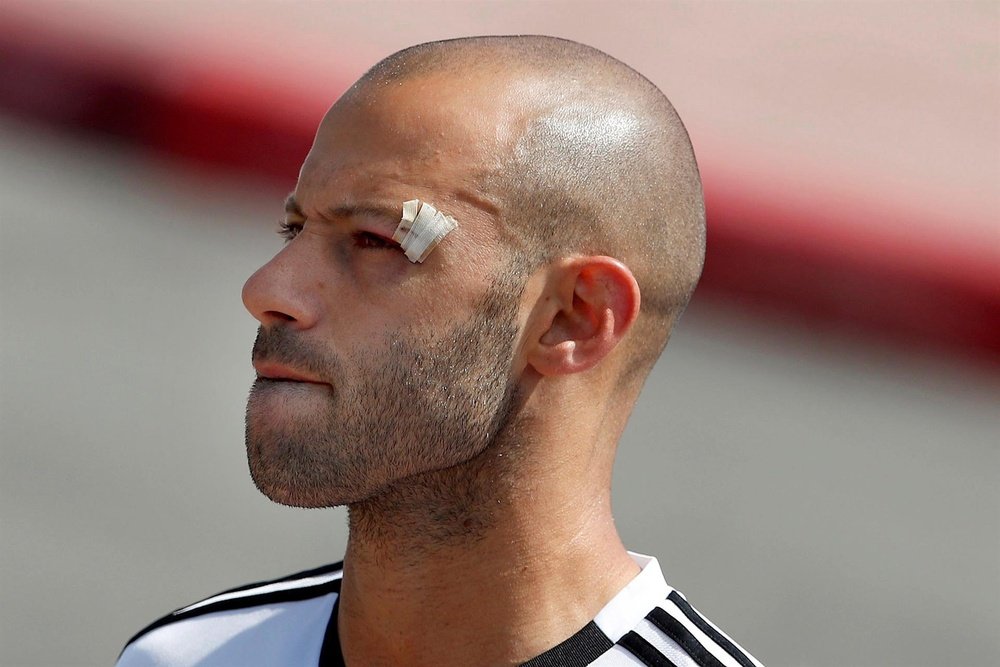 Mascherano dirigió su primer entrenador como seleccionador argentino Sub 20. EFE