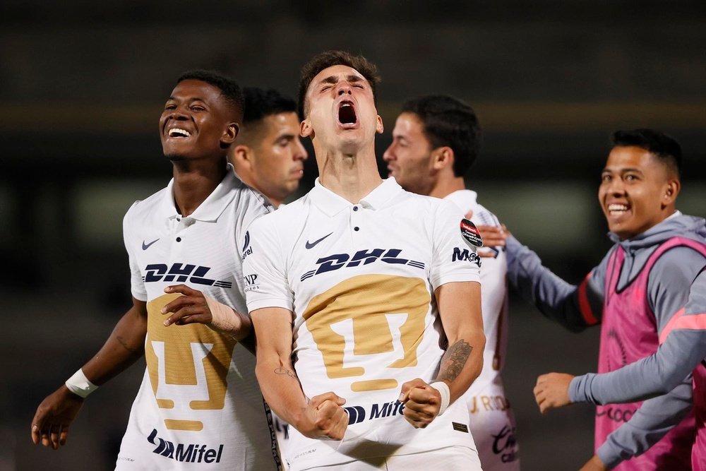 Pumas goleó a Saprissa. EFE