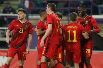 Bélgica venció por 3-0 a Burkina Faso. EFE