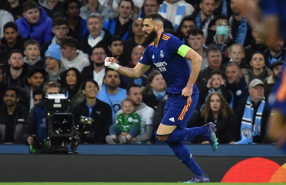 Benzema lleva la friolera de 41 goles en 41 partidos con el Real Madrid. EFE