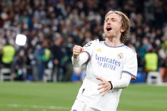 Modric ve posible la remontada ante el City en el Bernabéu. EFE