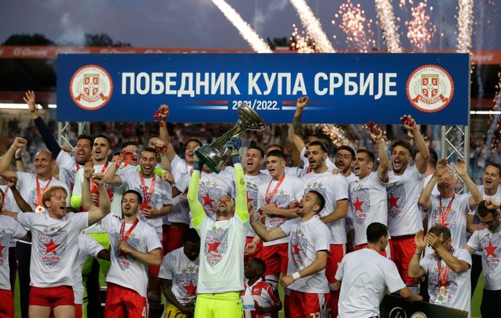 El Estrella Roja revalida su título de la Copa Serbia