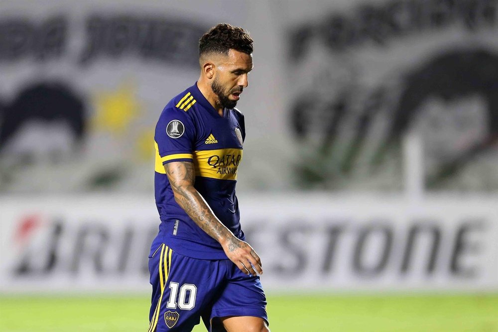 Corinthians dio las gracias a Tévez. EFE