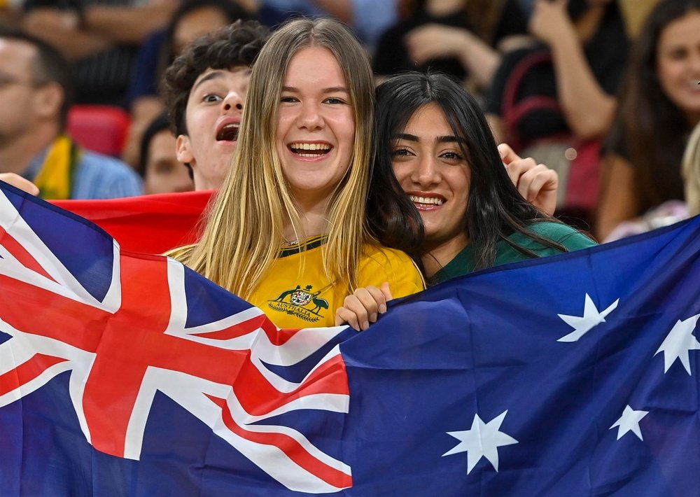 Incredulidad y júbilo en Australia al clasificarse para Catar 2022. EFE