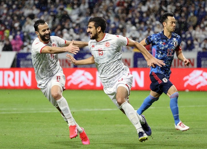 Japón le 'regala' a Túnez la Copa Kirin y pierde 'hype' para el Mundial