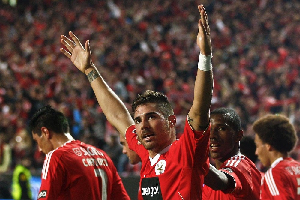 Javi García es nuevo integrante del staff del Benfica. EFE